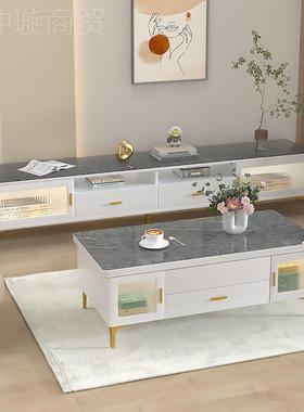 wood square cof37956ee tble 户多功能升降茶几餐桌奶油风小a型