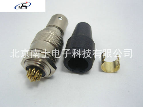 MINSOO 敏烁 YC12 12芯 航空插头 航空插座 12mm 精密 快速插拔