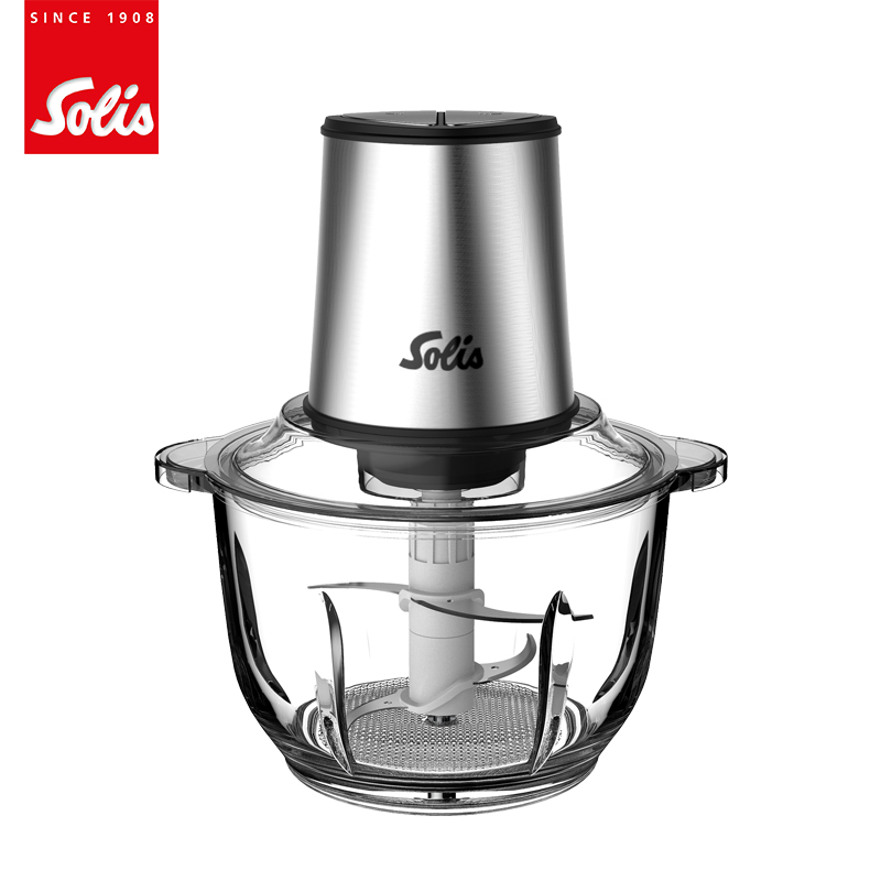 Solis/索利斯绞肉机家用电动小型搅拌机料理打肉馅搅菜辣椒碎肉
