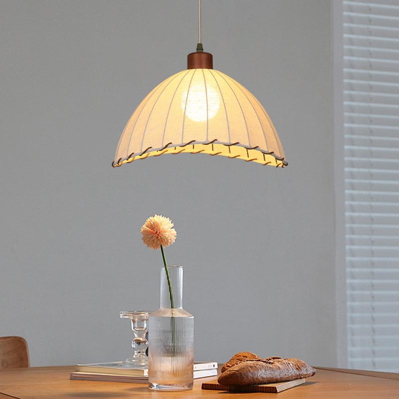 法式复古风田园新款吊灯吧台灯卧床头小吊灯茶台吊灯床头中古风