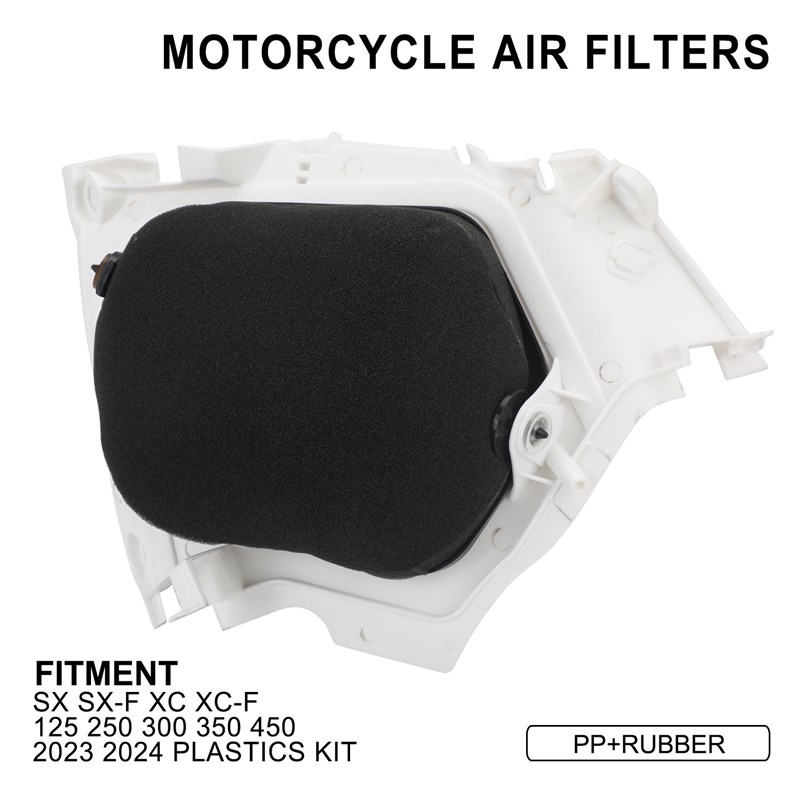 适用SX SX-F XC XC-F 125 250 300 350 450越野摩托车空滤器总成