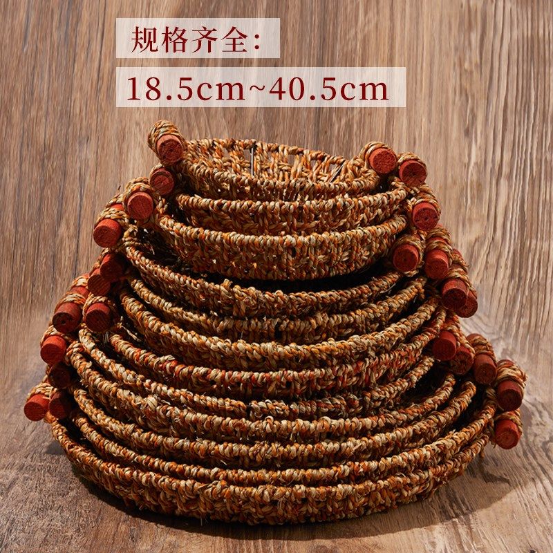 草编煲仔饭底托耐高温砂锅藤篮防烫铁煲干锅隔热垫披萨盘之满,餐饮具,餐垫,淘宝优惠券,粉丝福利购,淘宝优惠卷