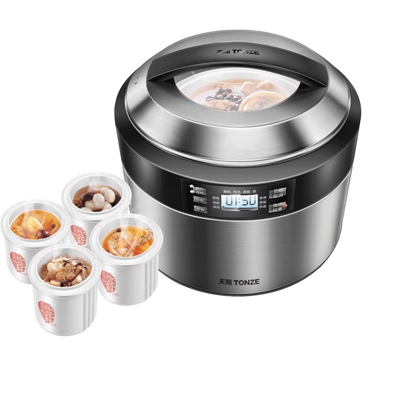 天际隔水炖锅全自动煲汤锅家用炖盅多功能3.5L大容量不锈钢电炖锅