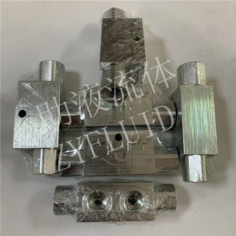 油缸支腿液压锁车液压系统管式液压锁卡套式VRDE380