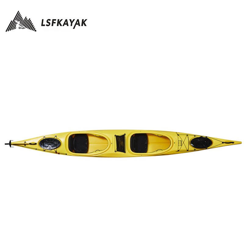 双人海洋舟 双人远洋舟 双人冲锋舟塑料海洋舟滚塑皮划艇塑料硬艇