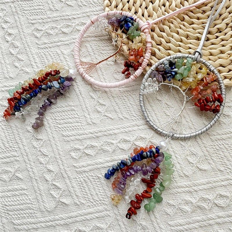 高档水晶石车挂手工编织捕梦网汽车挂件女士车内装饰品精美车挂饰,汽车用品/电子/清洗/改装,车挂,淘宝优惠券,粉丝福利购,淘宝优惠卷