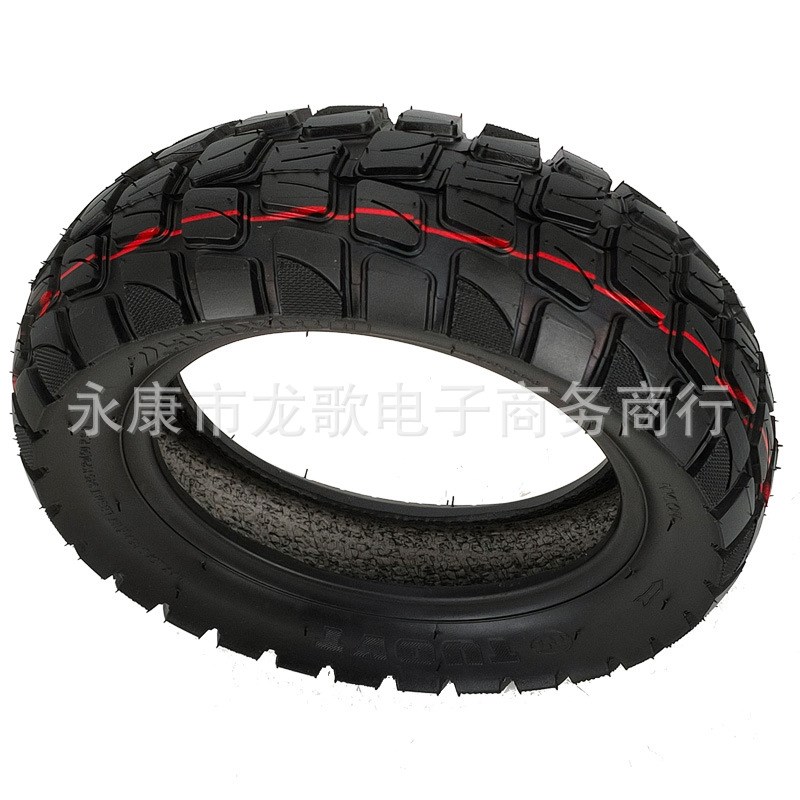 厂家直销255x80/80-65-6/10x3.0加厚滑板车越野防滑内外轮胎TUOVT