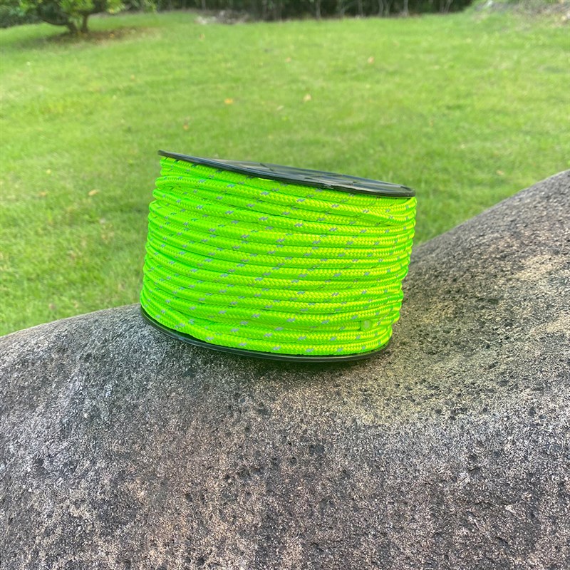 6MM*50M户外反光防风绳帐篷固定天幕防风拉绳 野营捆绑户外晾衣
