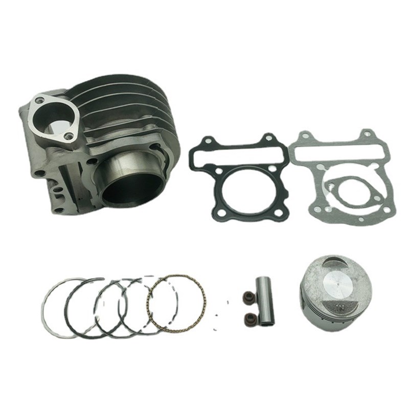 供应摩托车配件小公主100套缸WH100T-H GCC喜悦100套缸活塞环组合