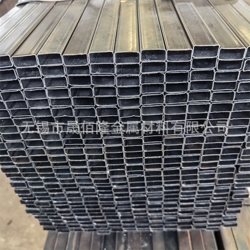 厂家 家具管 黑退扁方管 Q195扁方管 矩形方管 薄壁矩形管