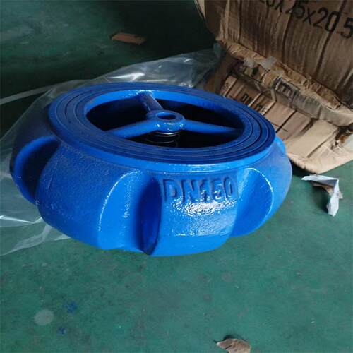 H71X-10Q DN250球墨铸铁材质南瓜对夹式消声止回阀