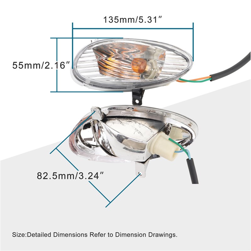 GOOFIT 越野摩托车配件摩托车 光阳50.gy6-50转向灯