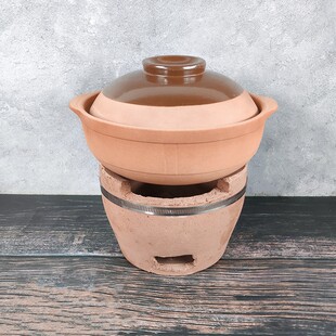 小炭炉家用老式炭火炉木炭火锅碳炉陶炉泥炉瓦片烧烤炉打边炉商用