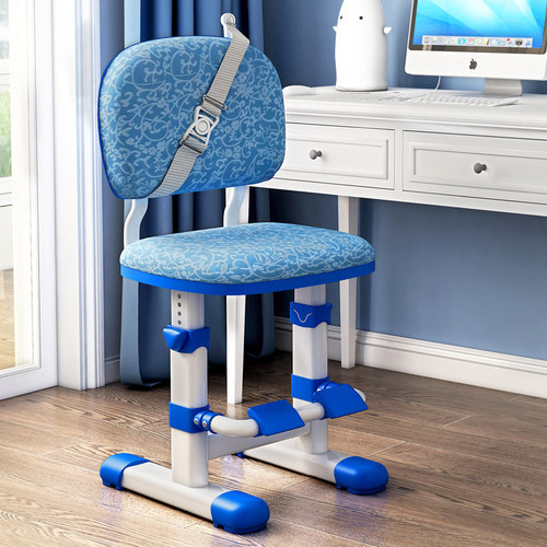 儿童学习椅子靠背家用学生矫正坐姿座椅可调节升降凳子书桌写字椅
