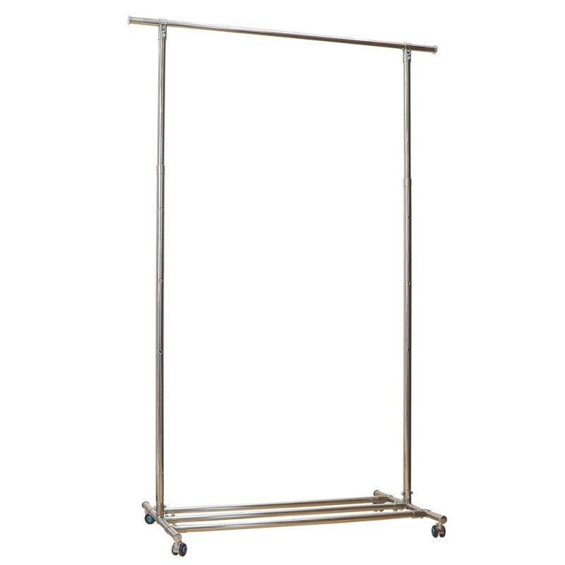 U晾衣架加厚单杆上下调节晒被架子阳台落地挂衣架,收纳整理,置地/升降晾晒衣架,淘宝优惠券,粉丝福利购,淘宝优惠卷