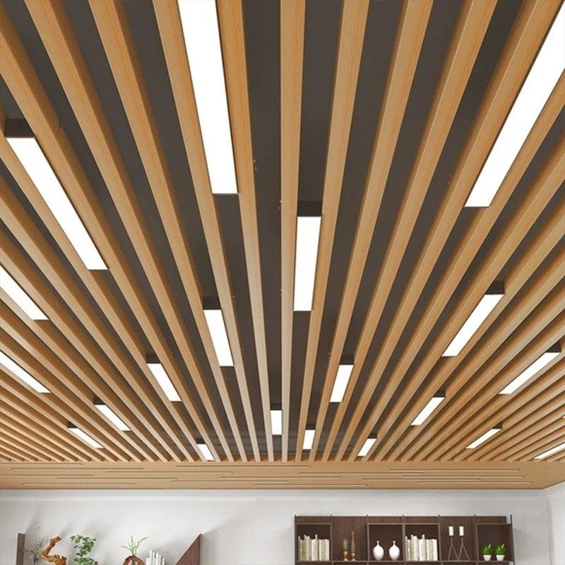 方通灯公分长条灯超市健身房吊顶格栅灯办公室条形吊灯,家装灯饰光源,商用吊灯,淘宝优惠券,粉丝福利购,淘宝优惠卷