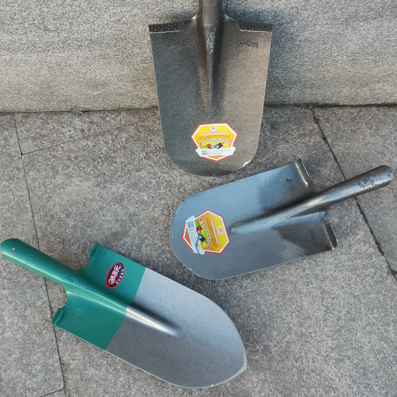 燕南加厚锰钢铁锹挖树锹泥锹尖锹农用锹铁锨家用农用工地铲钢锹