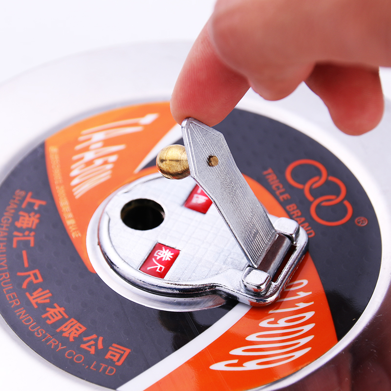 三圈卷尺长钢卷尺锈钢卷尺盒尺米5米2米米米工程测量尺