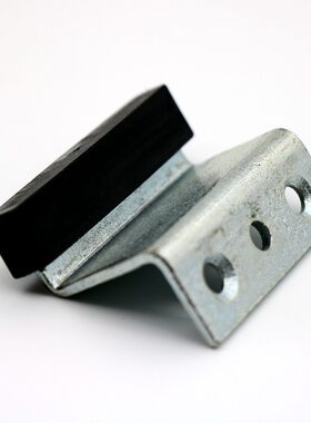 电梯厅门滑块适用于西继迅达轿门层门门脚弯板铁门板固定组件滑轨
