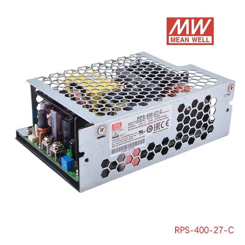 台湾明纬开关电源RPS-400-12/15/24-C医疗机壳型27/36/48V 400W