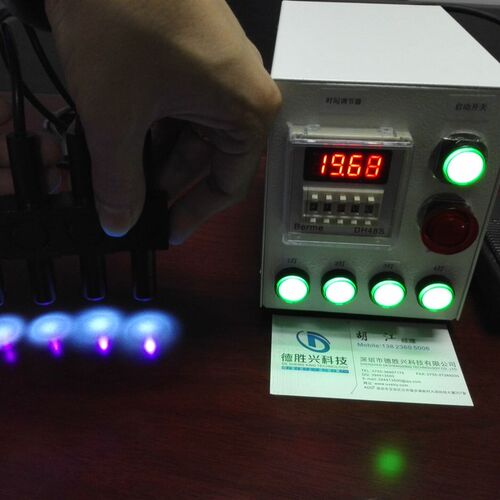 10W超大功率UVLED点光源 1秒内瞬间固化UV胶水等胶黏剂 新出设备