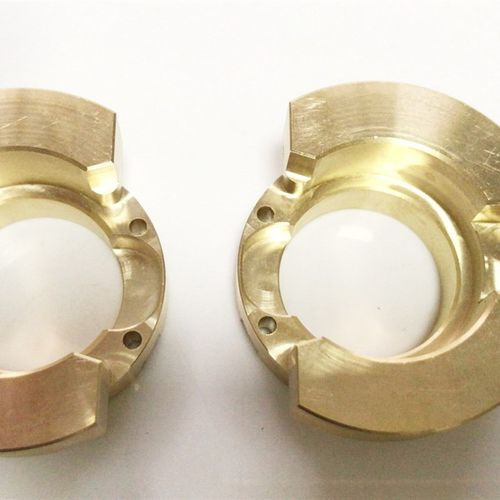 TRX4桥边配重块 初级款G2 123g 转向铜块 黄铜配重 #GAX0045B