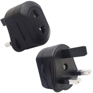 家用三方脚插座 英标旅行转换插头英规充电电源转换器带保险丝英式