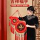 新年福字中国结葫芦挂件客厅背景墙玄关新中式 入户门桃木挂饰