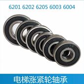 6202 6005 6205限速器 6003 涨绳轮轴 电梯涨紧轮轴承 6004 6201