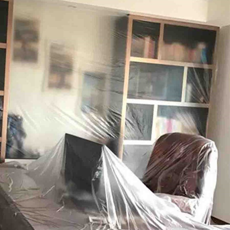 新料环保无味装修防尘塑料薄膜透明塑料布喷漆保护膜2.2米宽50米