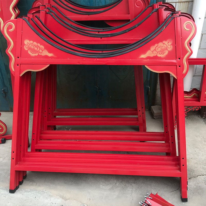 16寸18寸20寸24寸1/1.5/2米铁质木质立M式鼓架战鼓大鼓堂鼓架 锣