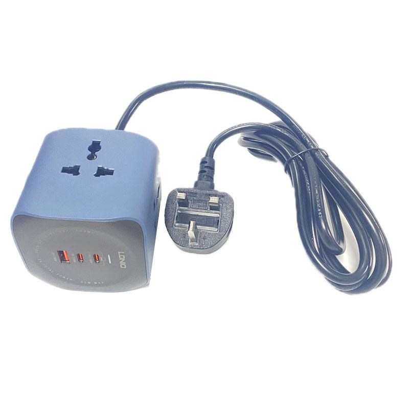 排插多插位2米长线插线板带线多功能家用港式插头拖线板六合1插座