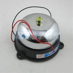 圆形 电铃 DC220V 3寸 DC24V 内击式 75mm 鸿春 UCZ4