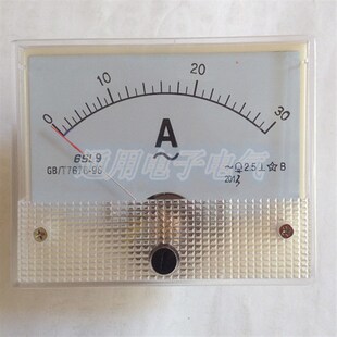 20A 直流电流表 30A 50A 面板表 69L9型 100A 指针式