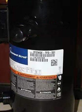 ZF25KQE-TFD-551原装谷轮低温冷库压缩机 ZFD25KVE-TFD-552