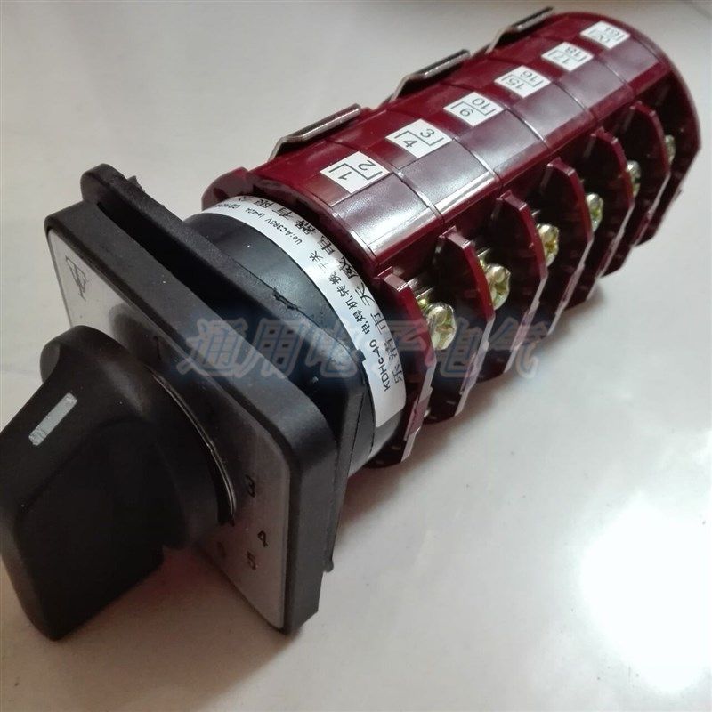 乐清天威 KDHC-40 3*10-6(面板1-10档位)电焊机开关 转换开关