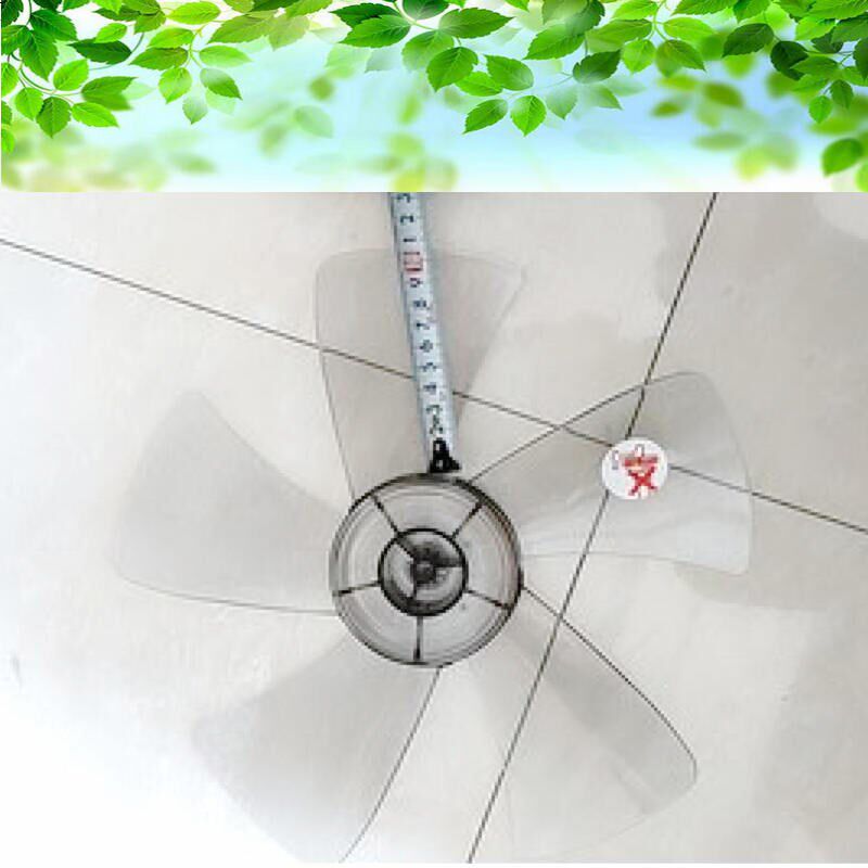 适用艾美特电风扇S3082T2 SW56T2扇叶片12寸30CM直径5片叶子圆孔