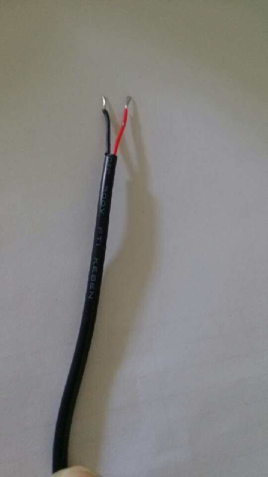 UL2464 24AWG强力电线 2C 2芯柔软护套过粉线 200米卷11/0.14铜丝