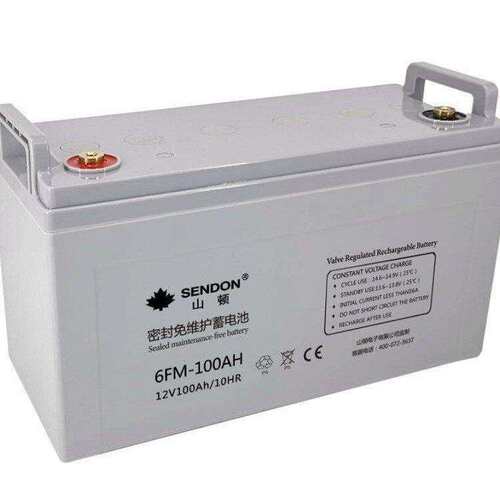 SENDON山顿蓄电池6GFM-200 12V200AH大容量机房巡检周期应急电瓶