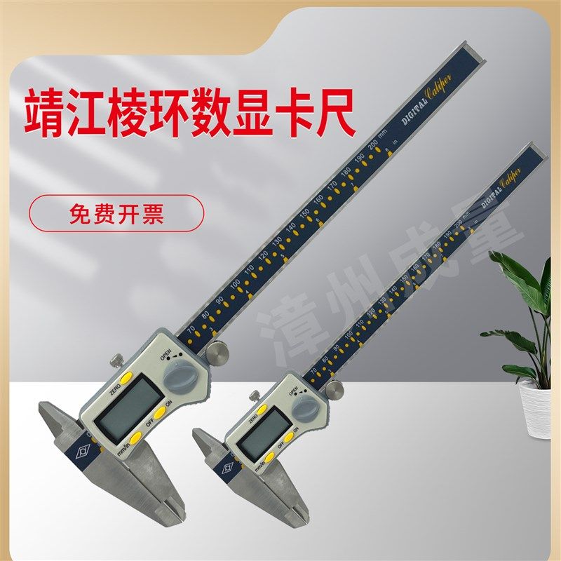 靖江棱环电子数显卡尺0-150 0-200 0-300 0-500