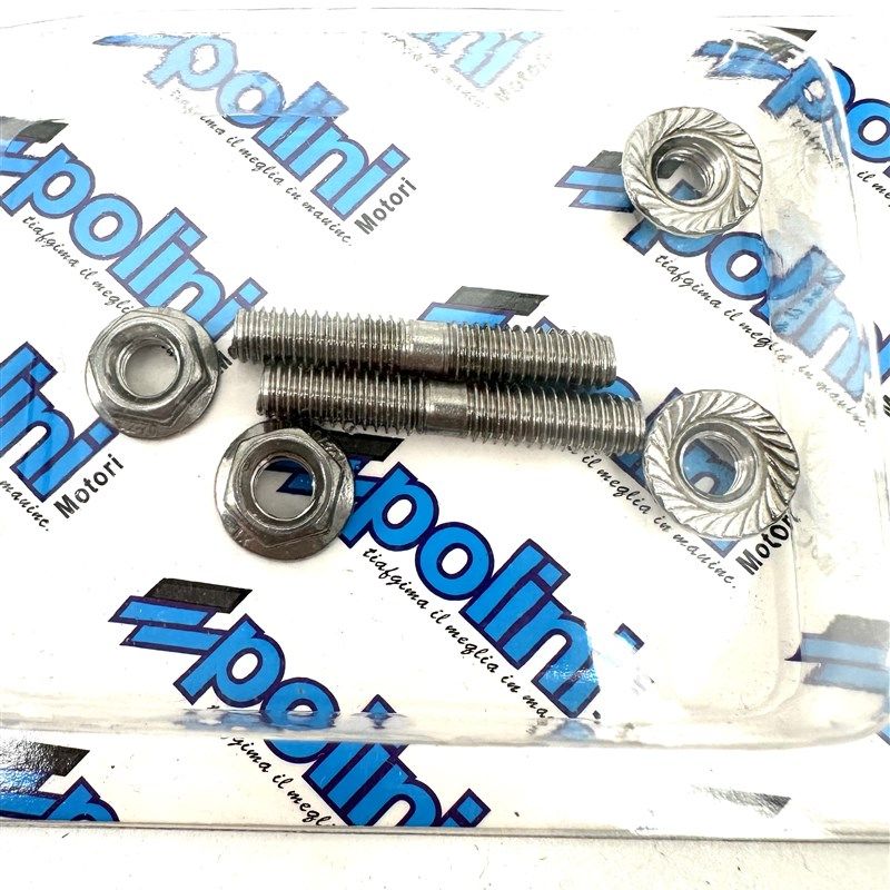 排气管螺丝 改装不锈钢 6MM DIO50 ZX50 JOG50/90排气管