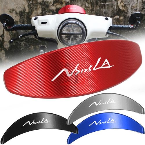 适用本田NS125LA改装仪表遮阳盖加高车头扰流板壳装饰罩帽子配件