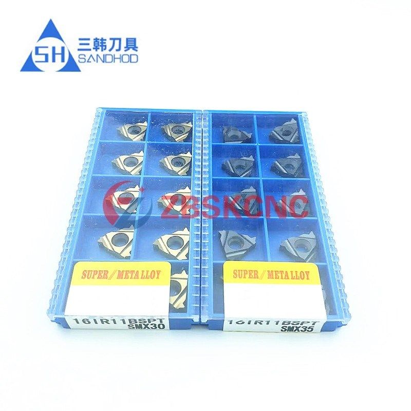 三韩螺纹刀片55度英制圆锥管螺纹内外挑丝刀粒16ER IR 11 19BSPT