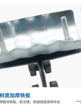 镀锌C型钢导轨道滑轨槽 C304050 电缆滑车天车滑轮 滑车吊线滑轮