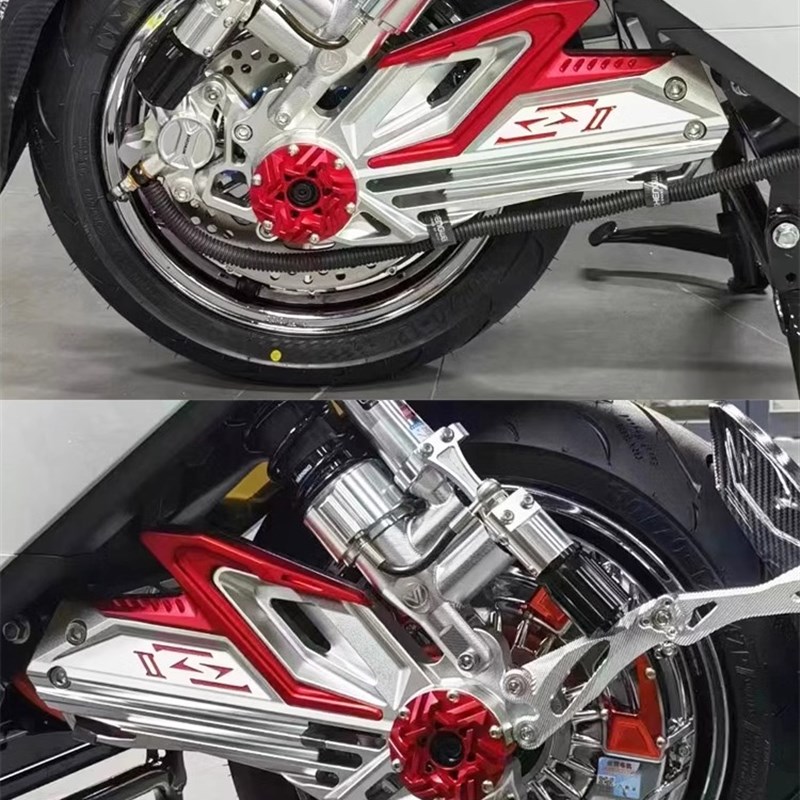 豪豪二代神盾平叉九号MZ/FZ/M95C 小牛N1S改装铝合金HH直上后平叉