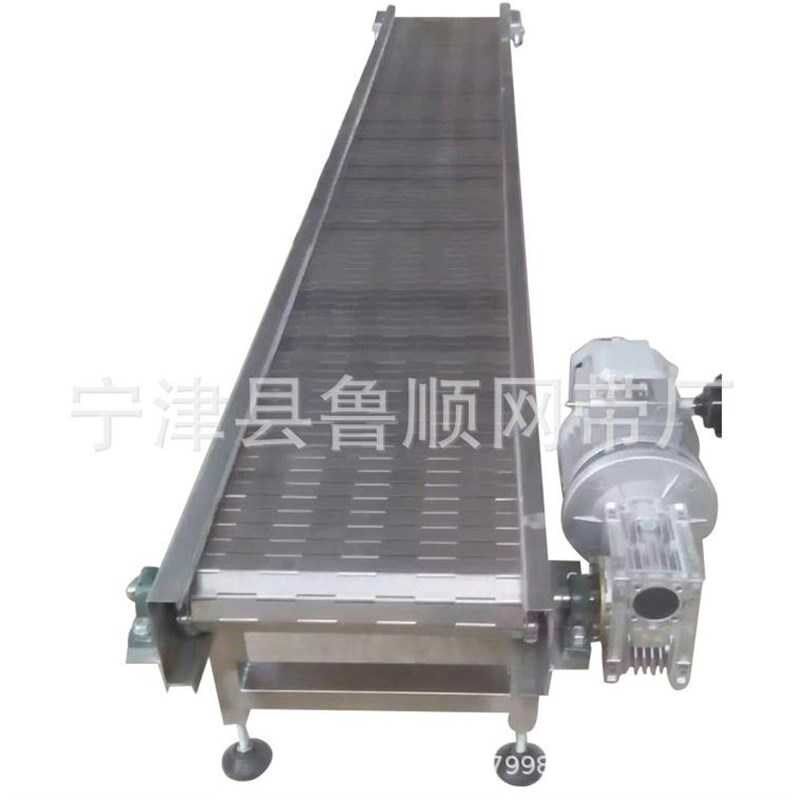 不锈钢炼板输送i机自动化流水线炼板输送带小型耐高温炼板输送机