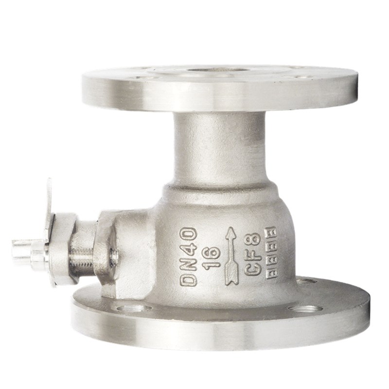 不锈钢放料阀 FQ41F-16P变z径异径浮动球阀法兰反应釜放料阀排污
