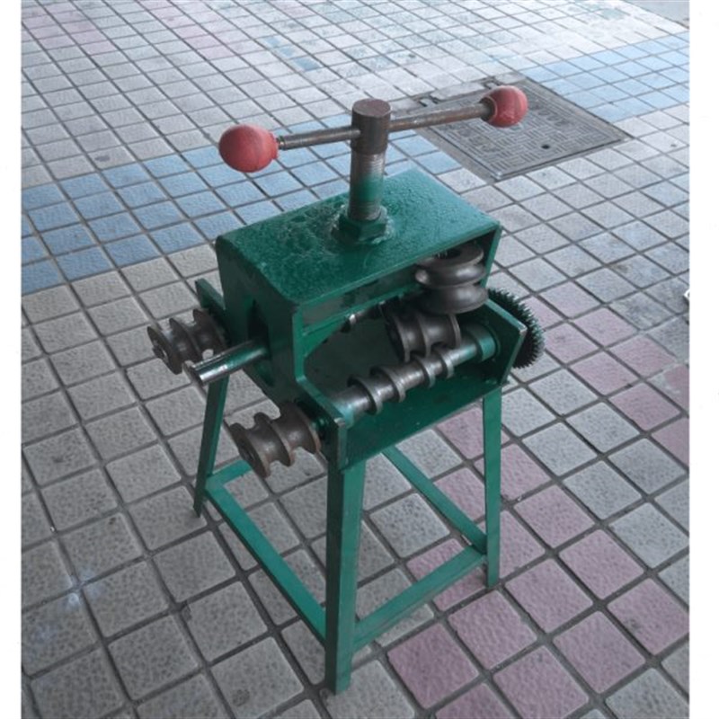 高档弯管机折/机38重型方管手摇弯管器50手动弯弧打工具圈弯机圆