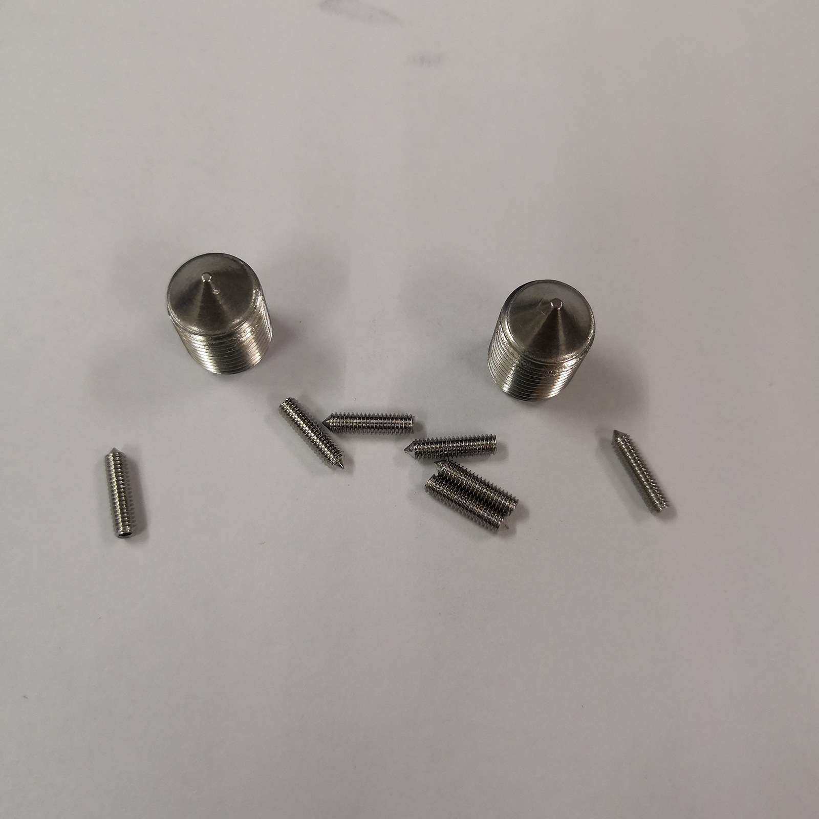 12.9级内六角发黑DIN914尖GB78紧定螺丝M5M6系列止付机米ISO4027