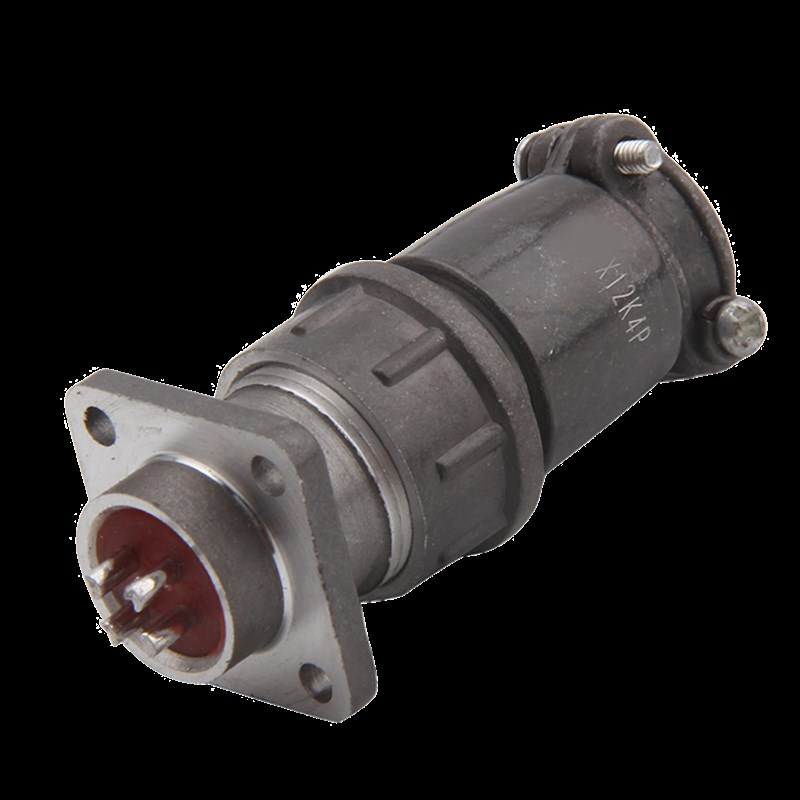 佳联 X12K4P X12J4P X12J4A X12K4A 4芯 航空插头 连接器